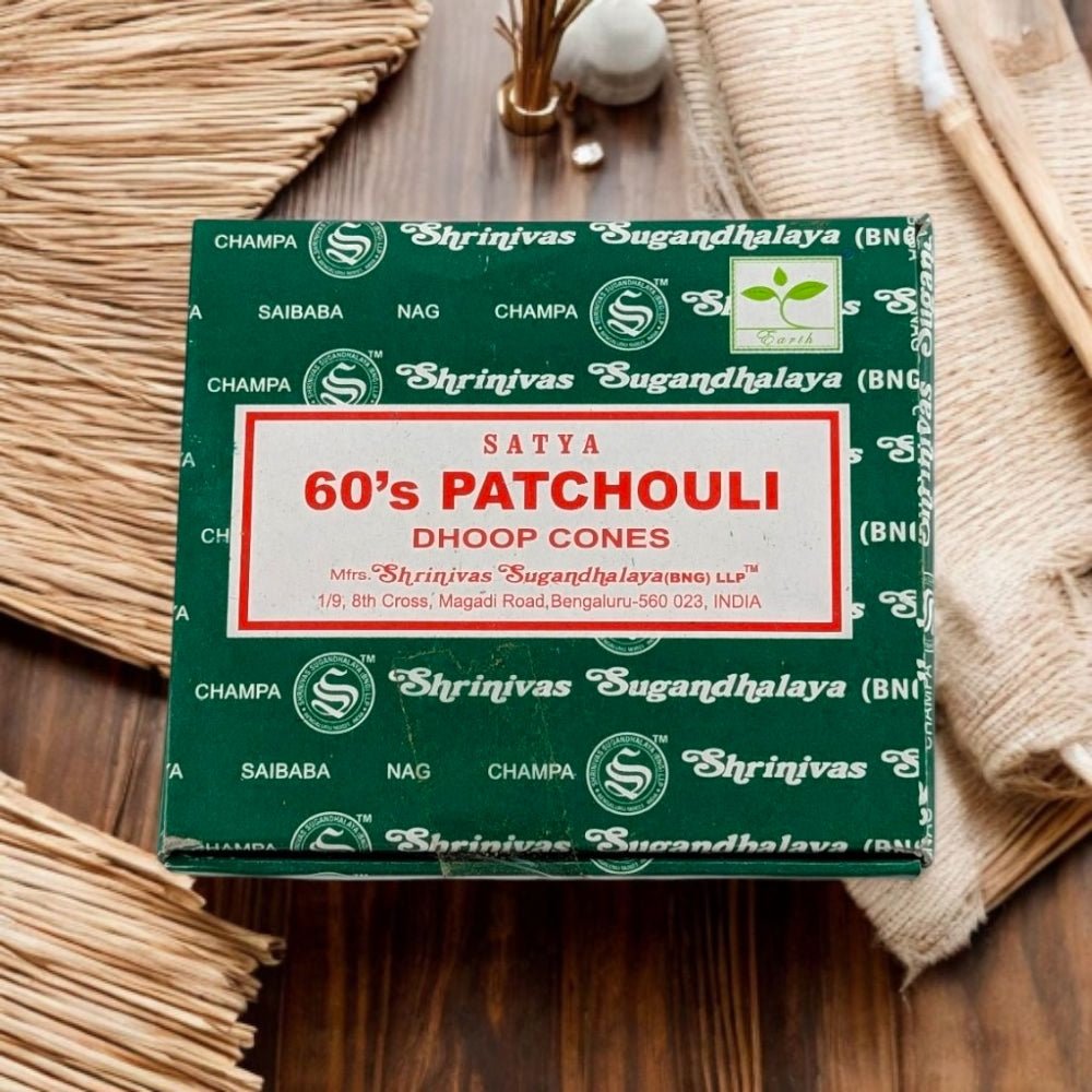 Satya 60's Patchouli Incense Cones product image