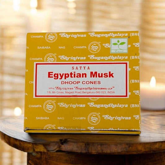 Satya Egyptian Musk Incense Cones product image