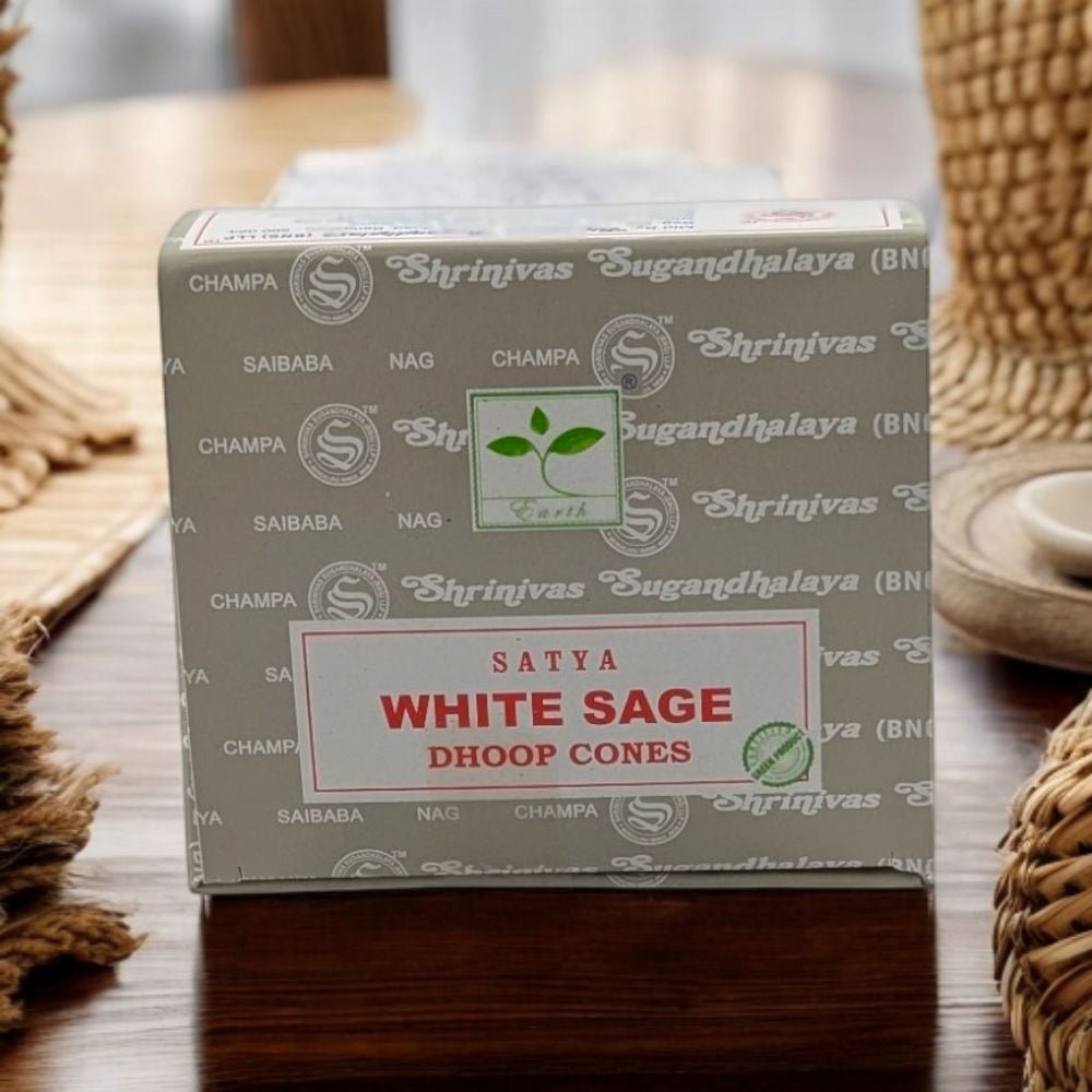 Satya White Sage Dhoop Cones product image