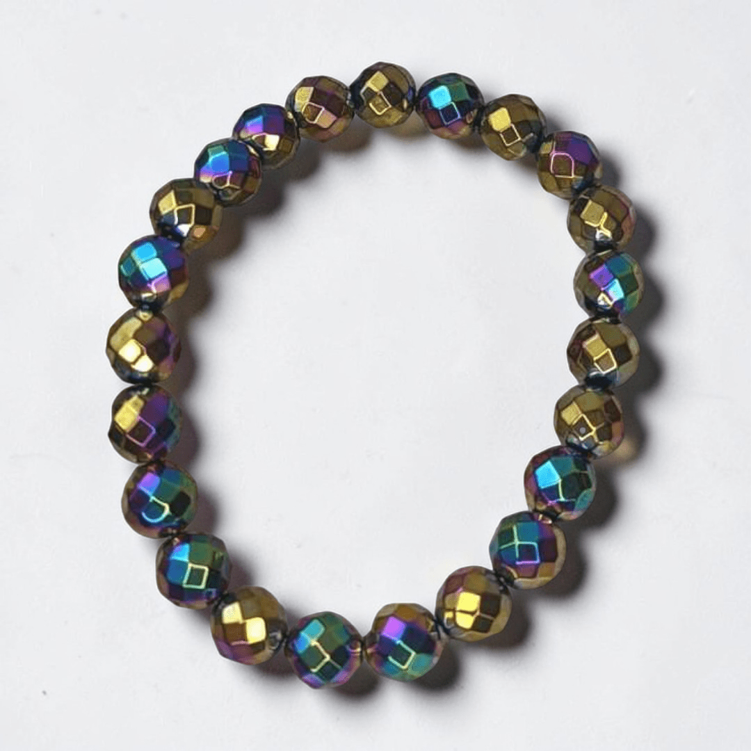Rainbow Hematite Bracelet image 2 wholesale product photo by Akasha Wholesale