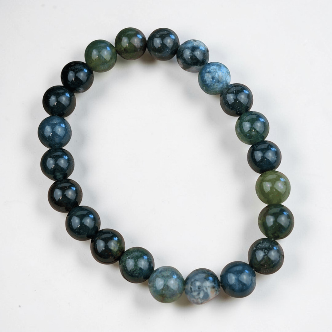 Moss Agate Bracelet image 1 wholesale product photo by Akasha Wholesale