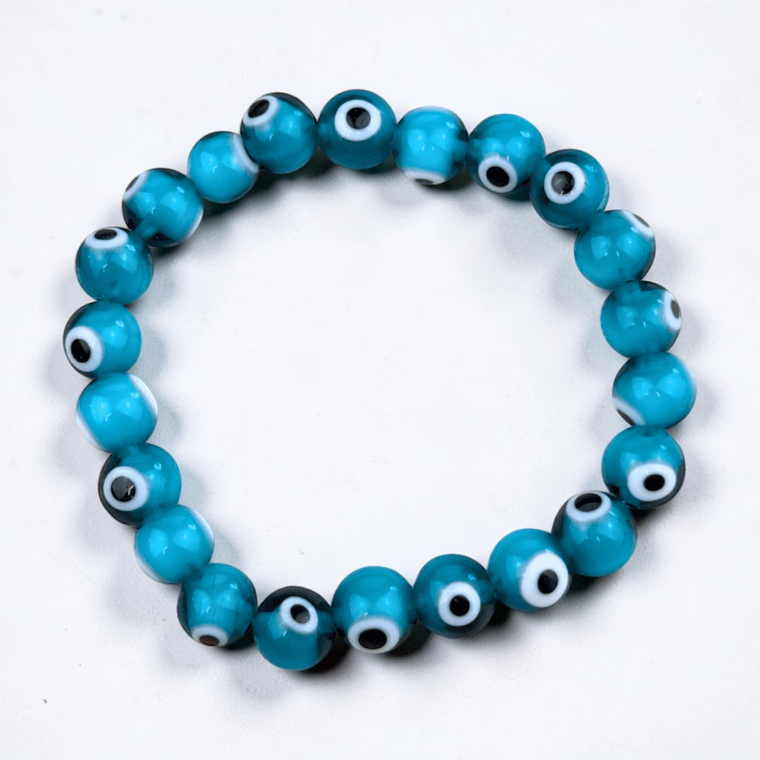 Turquoise Evil Eye Bracelet image 2 wholesale product photo by Akasha Wholesale