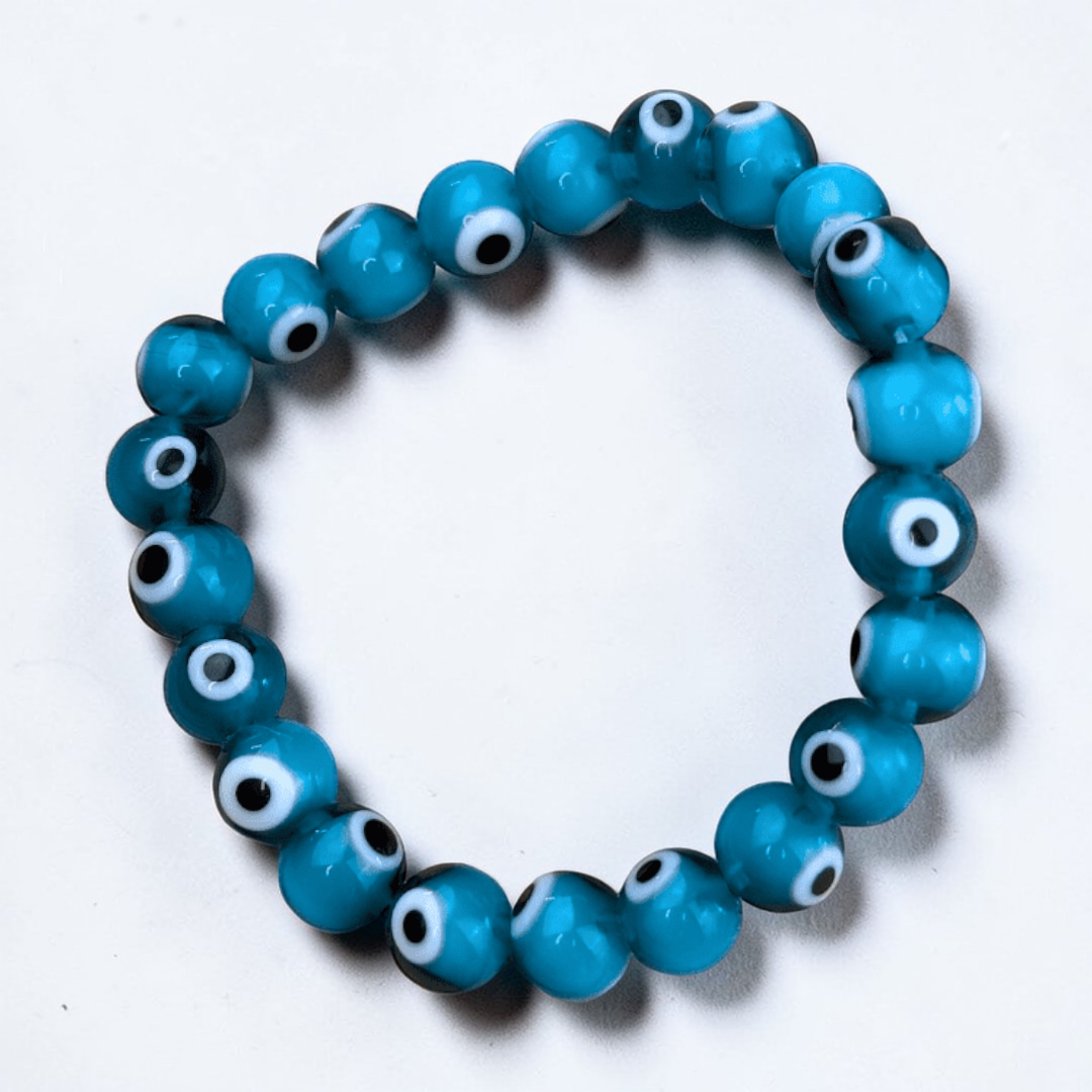 Turquoise Evil Eye Bracelet image 1 wholesale product photo by Akasha Wholesale