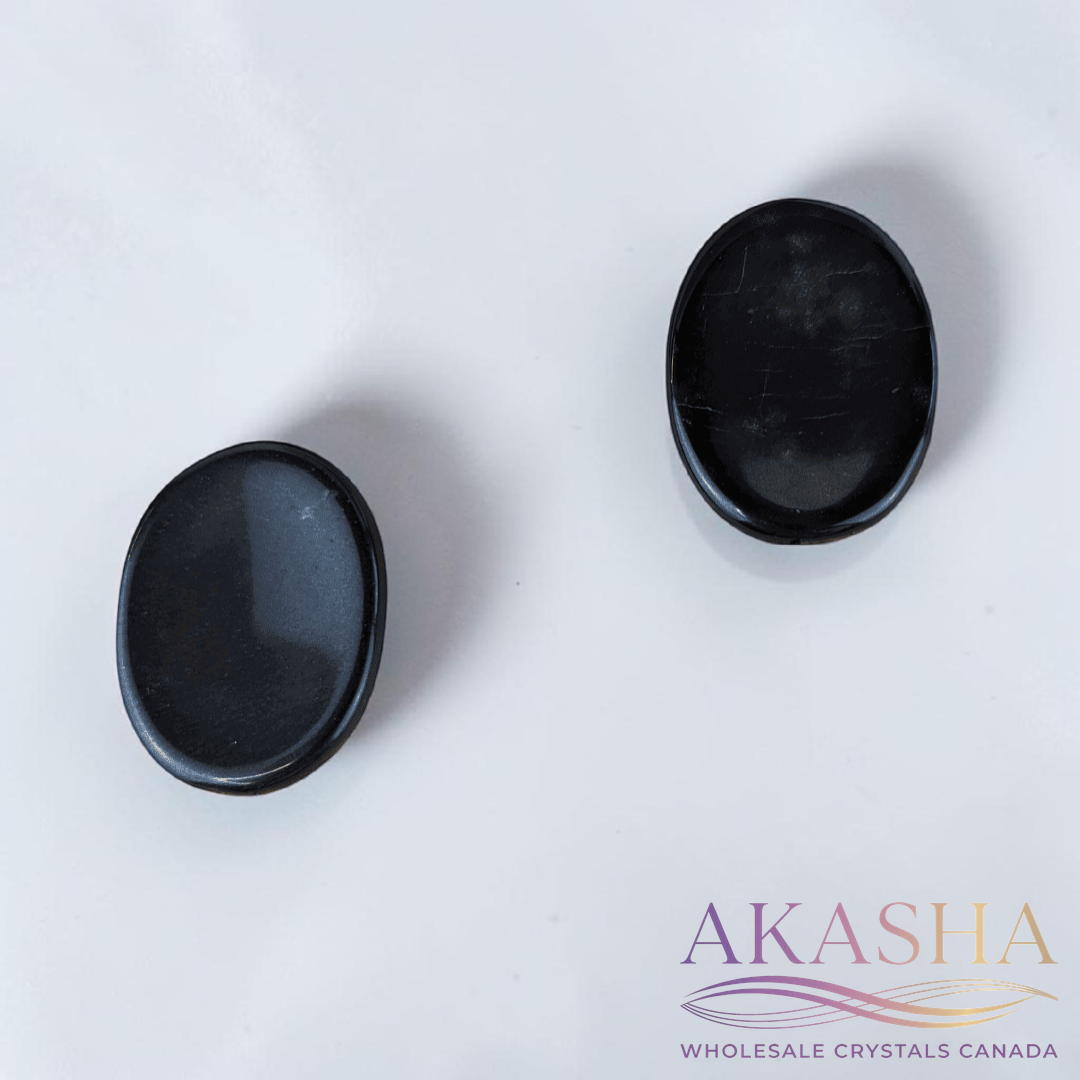 Black Obsidian Worry Stones product image