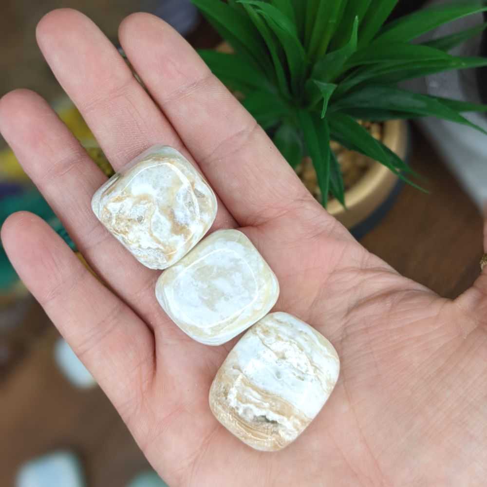 Caribbean Calcite Tumbles - Zen Collection
