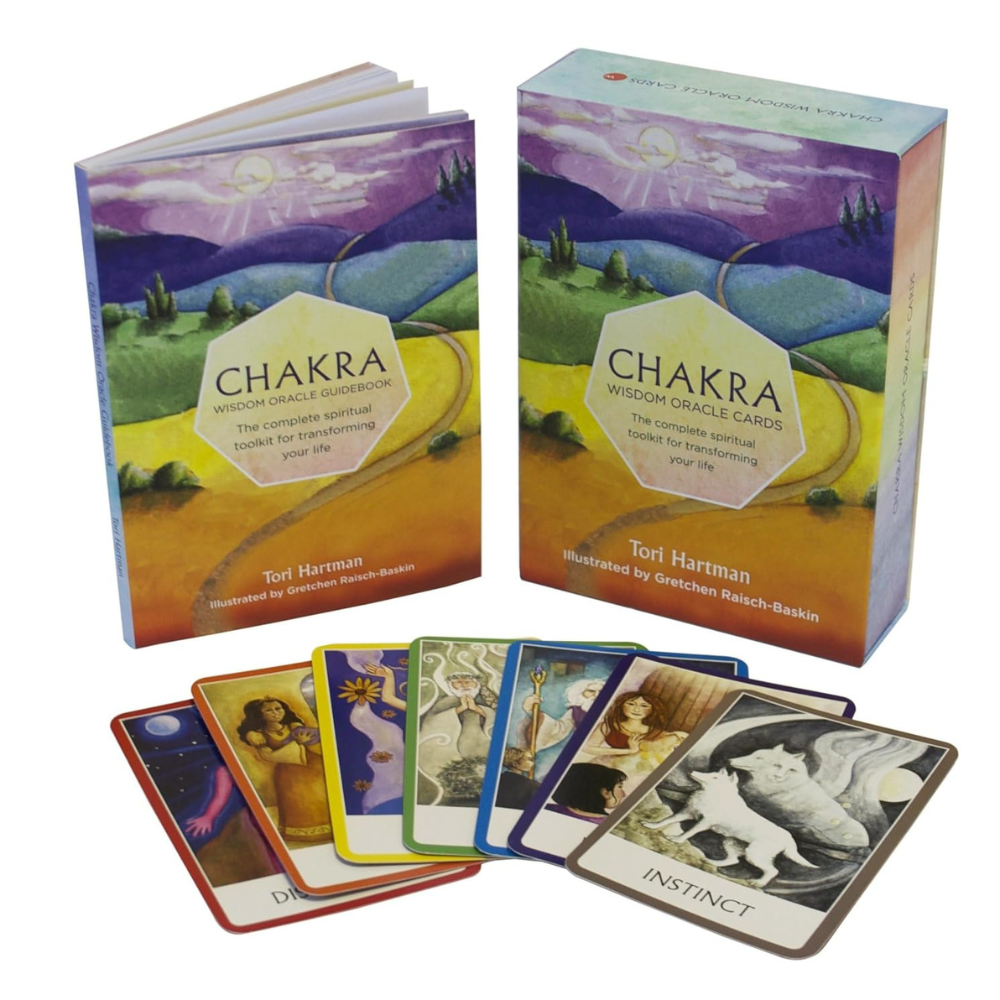 Chakra Wisdom Oracle Cards by Tori Hartman oracle card deck