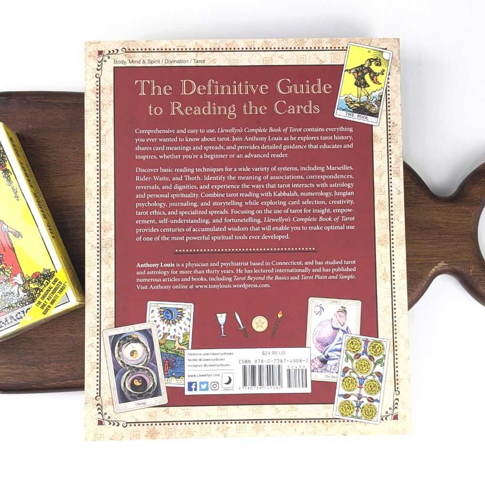 Complete Book of Tarot by Anthony Louis spiritual book