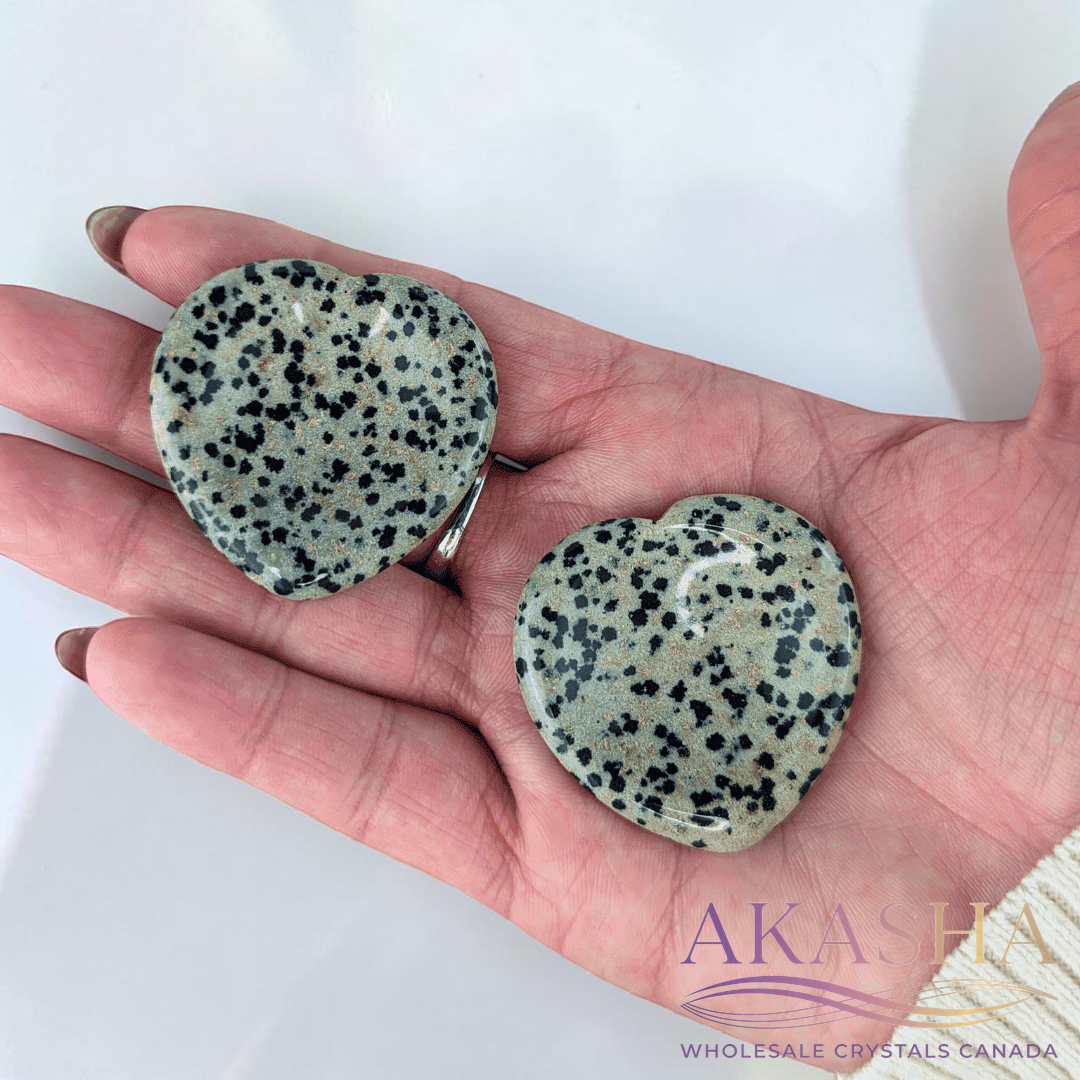 Dalmatian Jasper Worry Stones - Zen Collection