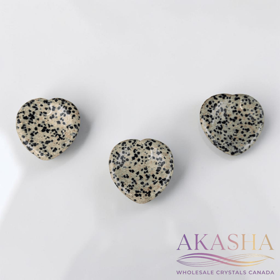 Dalmatian Jasper Worry Stones - Zen Collection