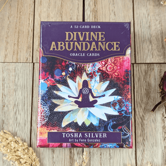 Divine Abundance Oracle Deck by Amy McLaren oracle card deck