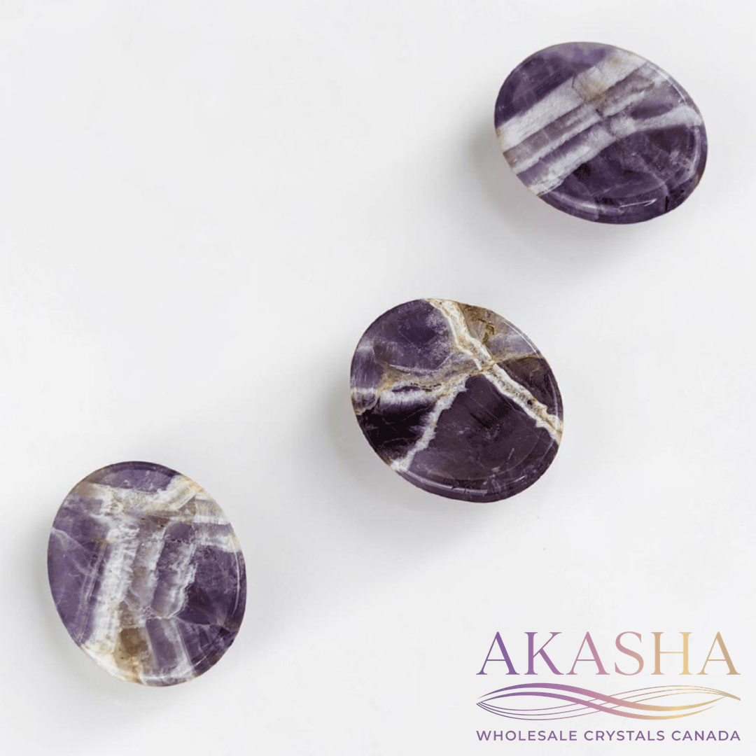 Dream Amethyst Worry Stones - Zen Collection
