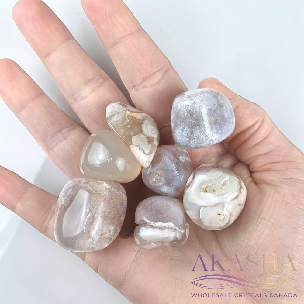 Flower Agate Tumbles product image