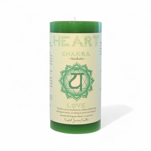 Heart Chakra Candle chakra candle wholesale listing