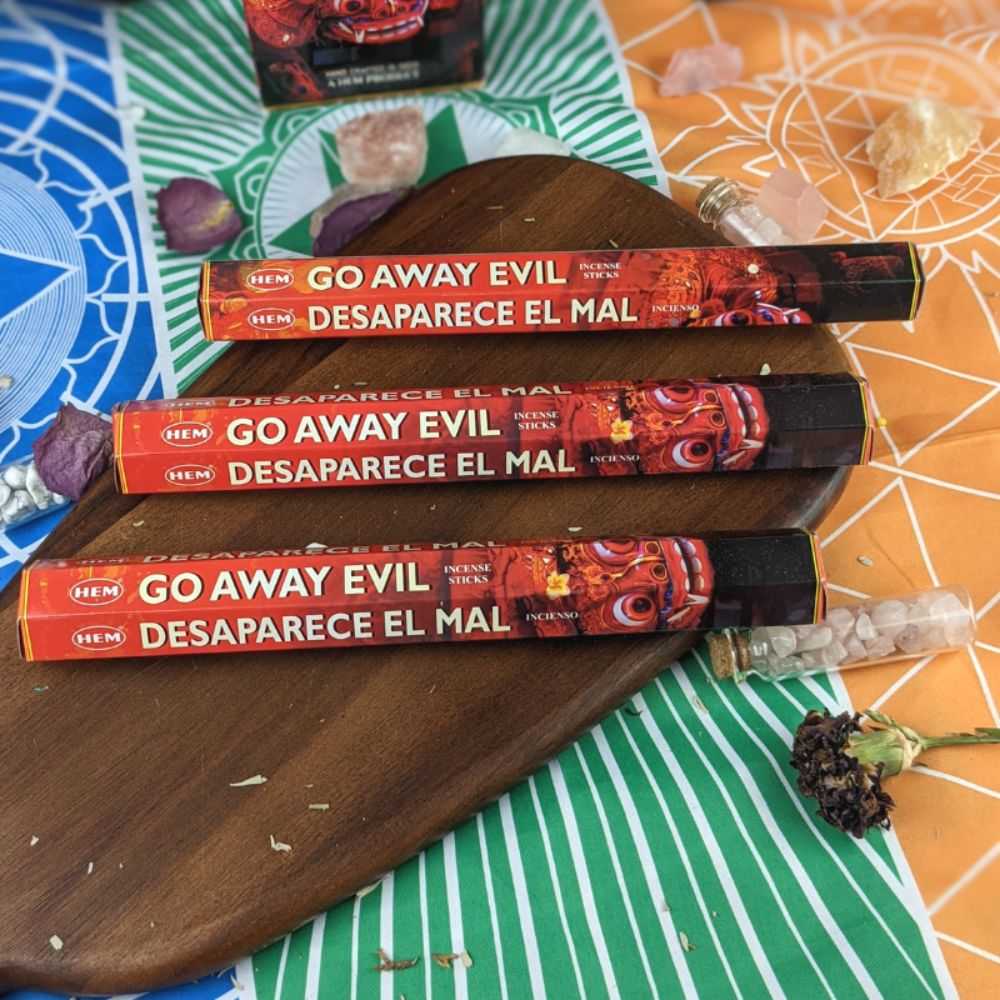 Hem Go Away Evil Incense product image 3