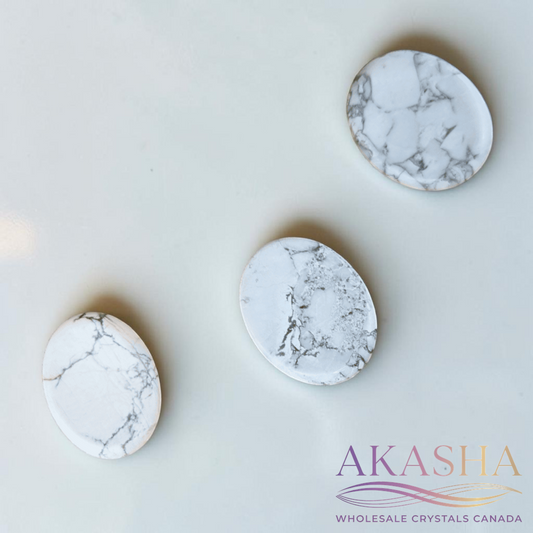 Howlite Oval Worrystones product image