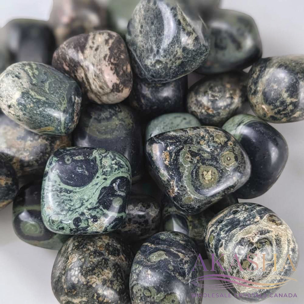 Kambaba Jasper Tumbles - Zen Collection