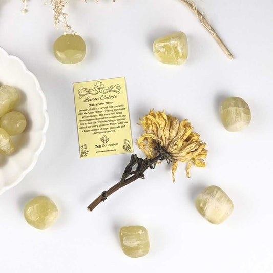 Lemon Calcite Tumbles product image