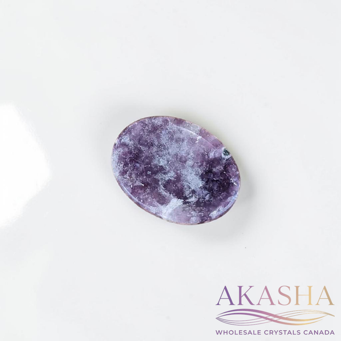 Lepidolite Oval Worry Stones - Zen Collection