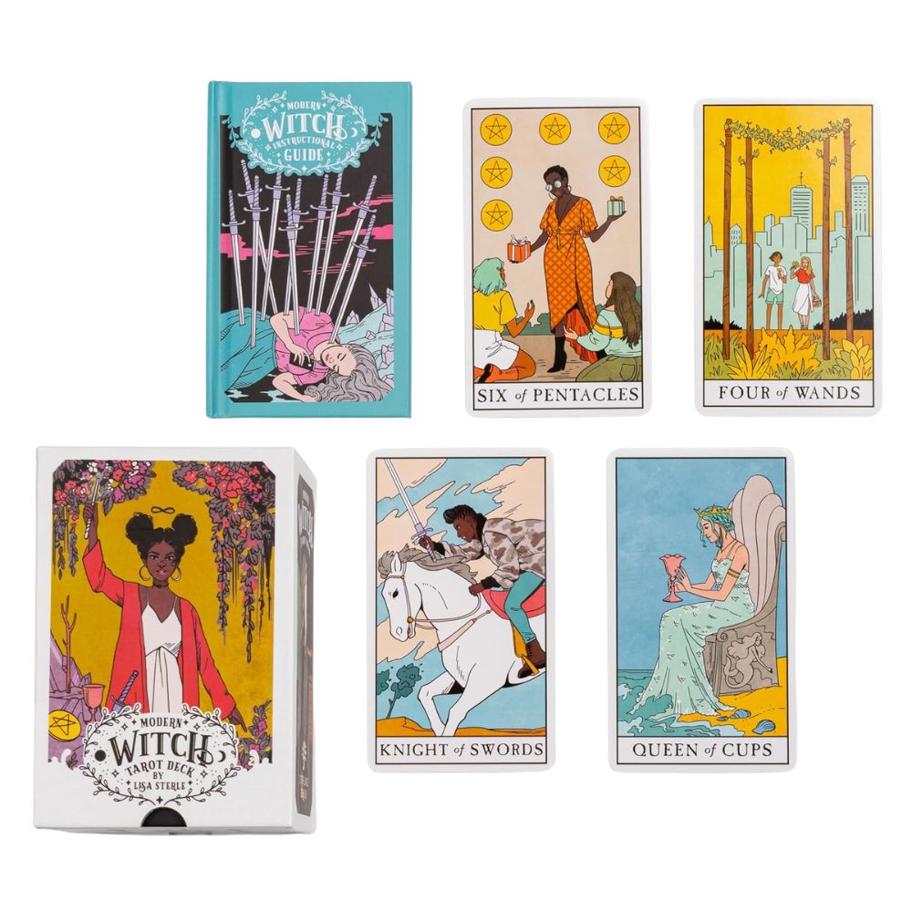 Modern Witch Tarot Deck by Lisa Sterle, Vita Ayala tarot deck