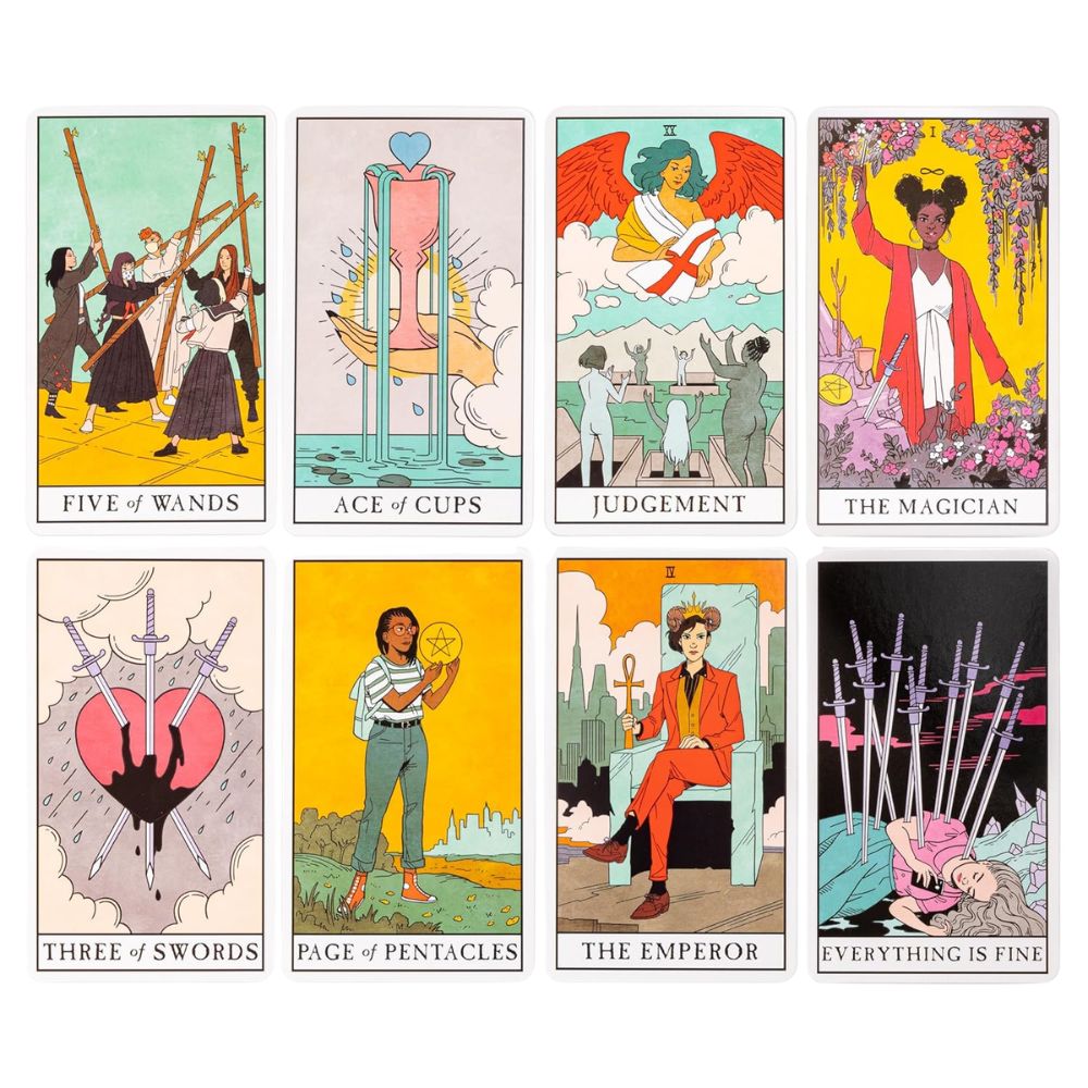 Modern Witch Tarot Deck by Lisa Sterle, Vita Ayala tarot deck