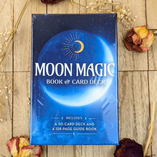Moon Magic Book and Card Deck by Marie Bruce oracle card deck