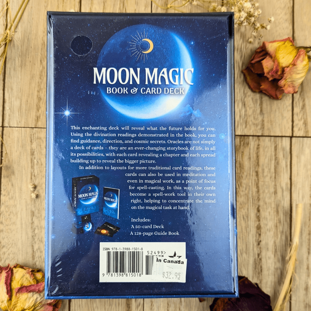 Moon Magic Book and Card Deck by Marie Bruce oracle card deck