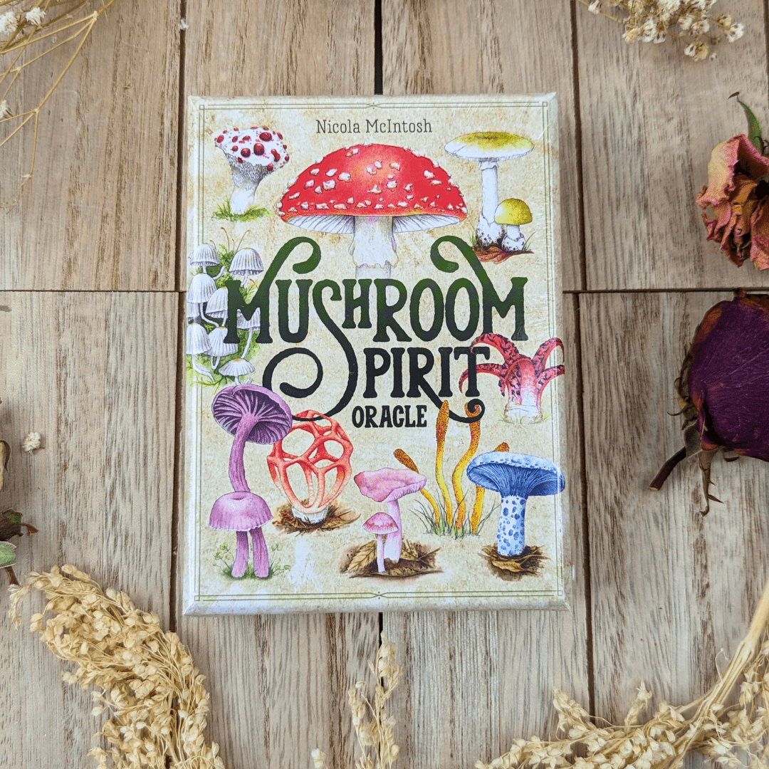 Mushroom Spirit Oracle by Nicola McIntosh oracle card deck
