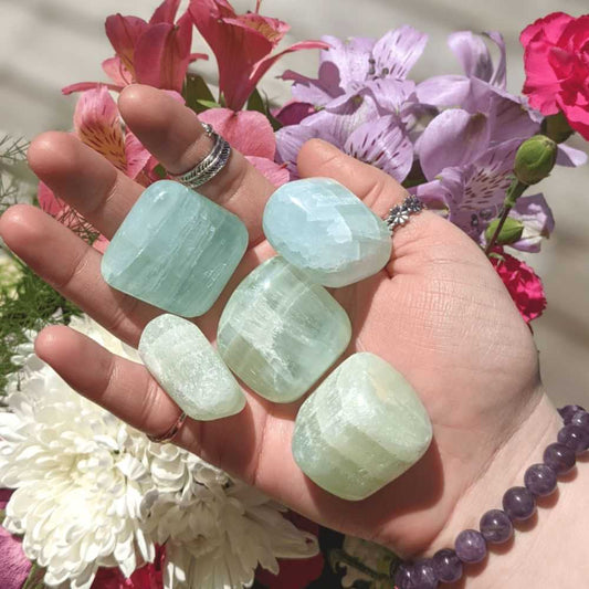 Pistachio Calcite Tumbles product image