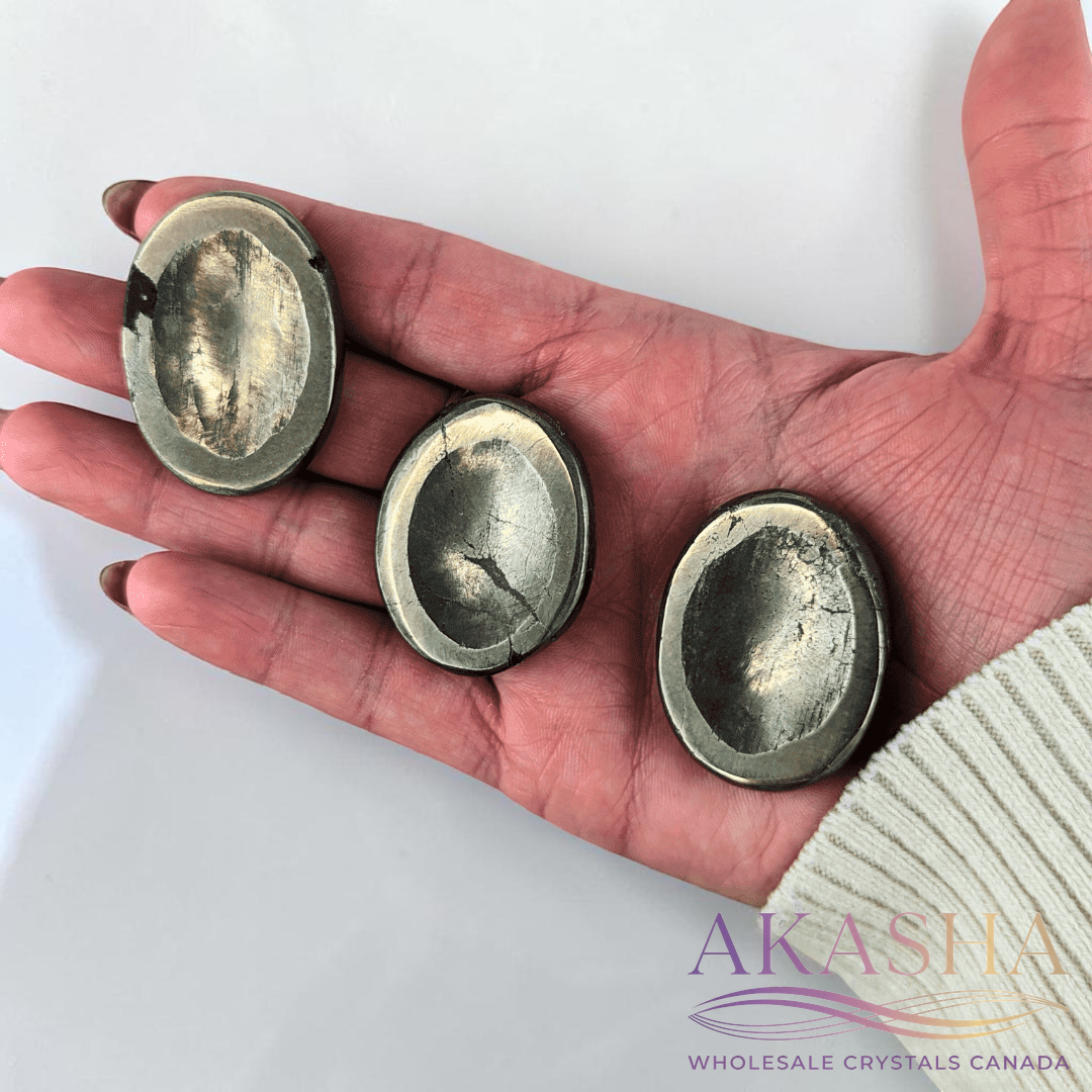 Pyrite Worry Stone - Zen Collection