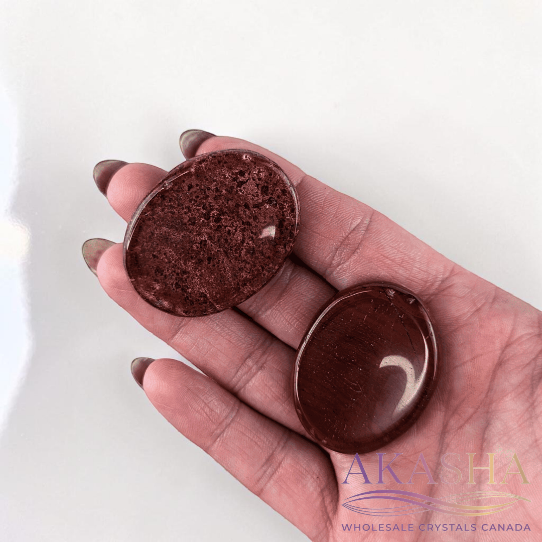 Red Jasper Worry Stones - Zen Collection