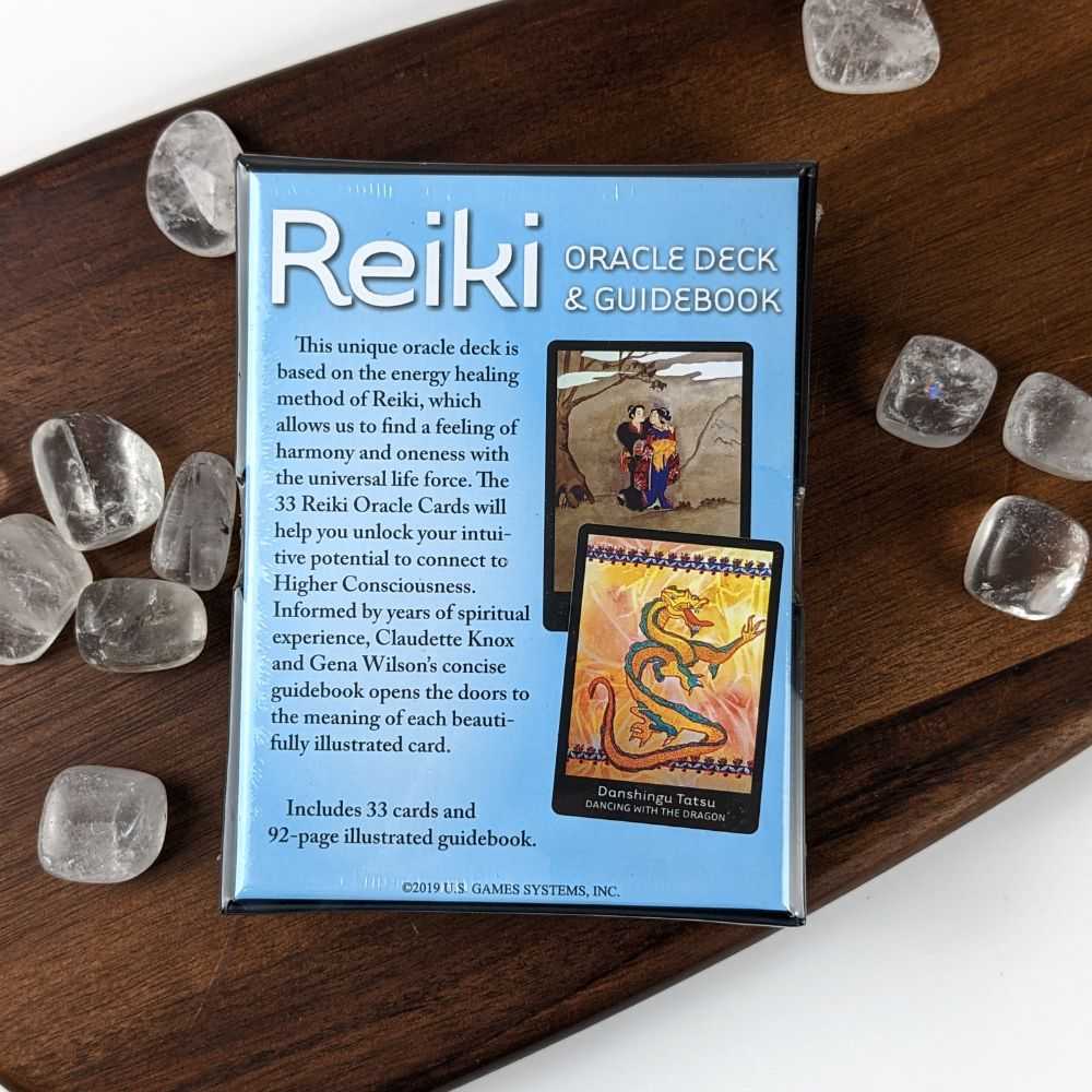 Reiki Oracle Deck by years of spiritual experience oracle card deck