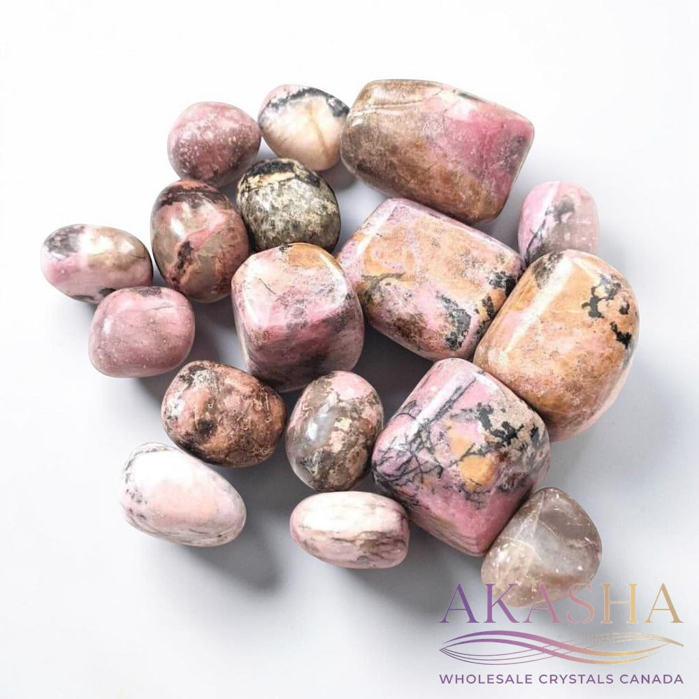 Rhodonite Tumbles - Zen Collection