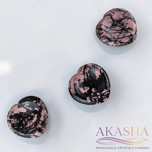 Rhodonite Worry Stones product image