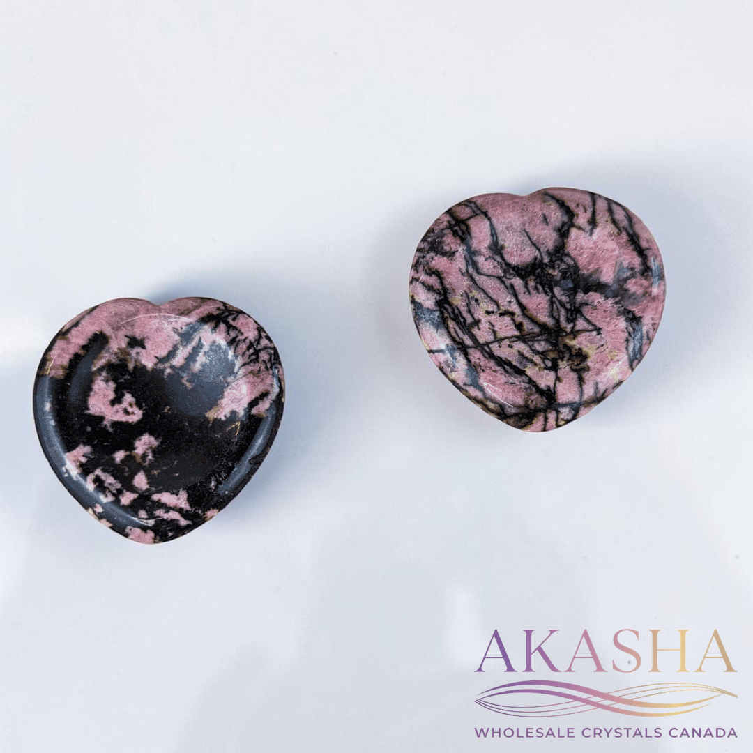 Rhodonite Worry Stones - Zen Collection