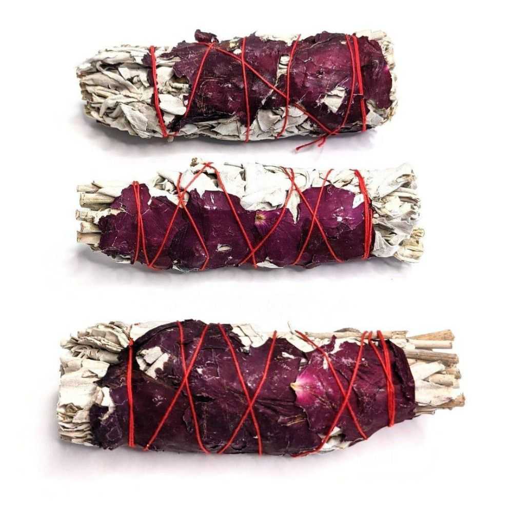 rose smudge stick for metaphysical stores Canada