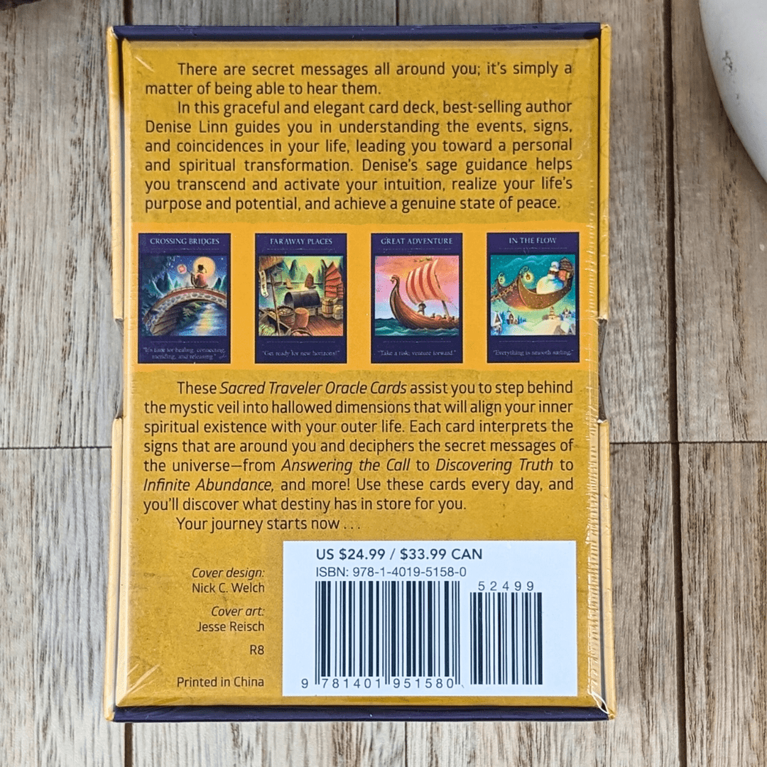 Sacred Traveler oracle card deck
