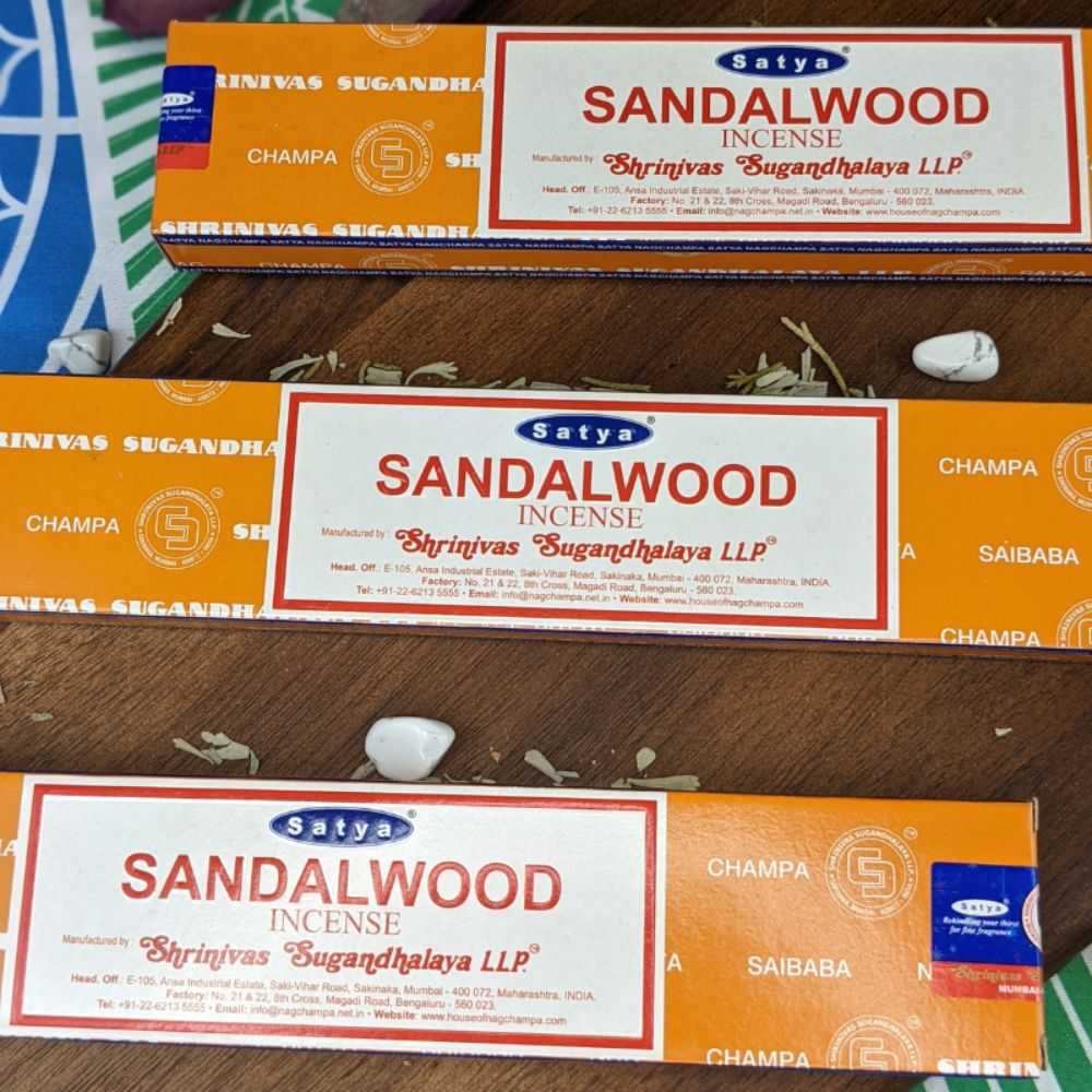 Satya Sandalwood Incense product image 3