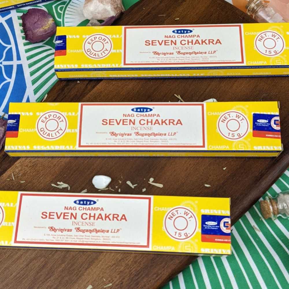 Satya Seven Chakra Incense product image 2