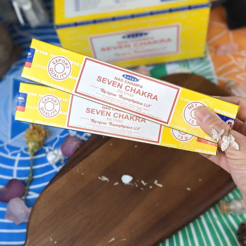 Satya Seven Chakra Incense product image 3