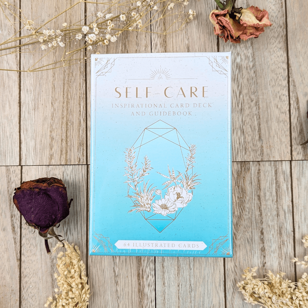 Self Care Card Deck by Caitlin Scholl, MANDALA PUBLISHING. oracle card deck