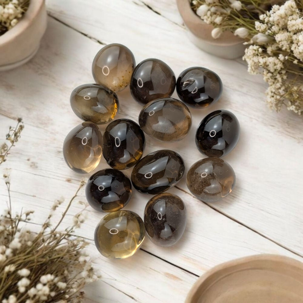 Smokey Quartz Tumbles - Zen Collection