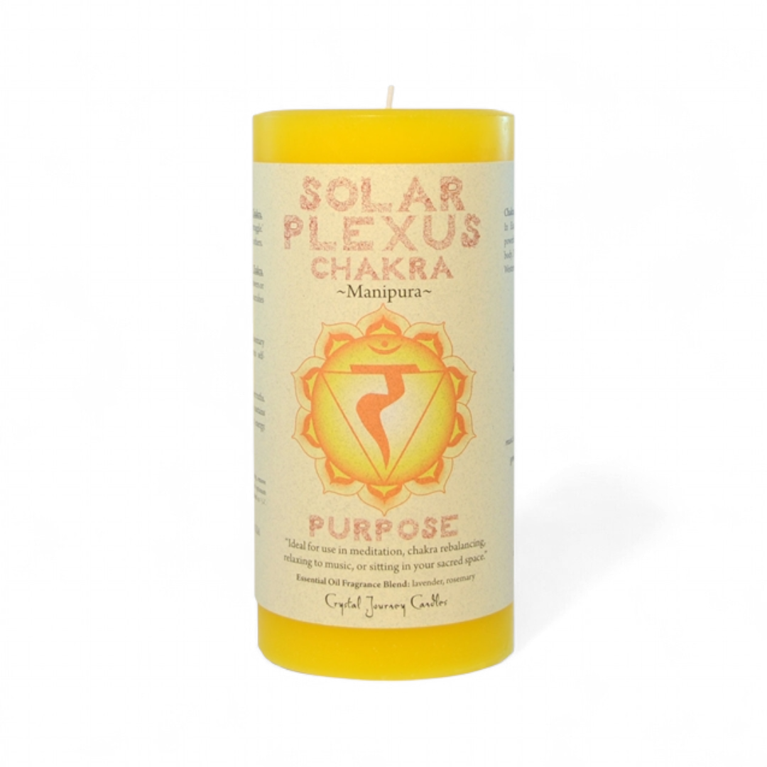 Solar Plexus Chakra Candle chakra candle wholesale listing