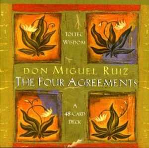 The Four Agreements Deck by Don Miguel Ruiz oracle card deck