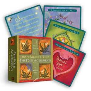 The Four Agreements Deck by Don Miguel Ruiz oracle card deck