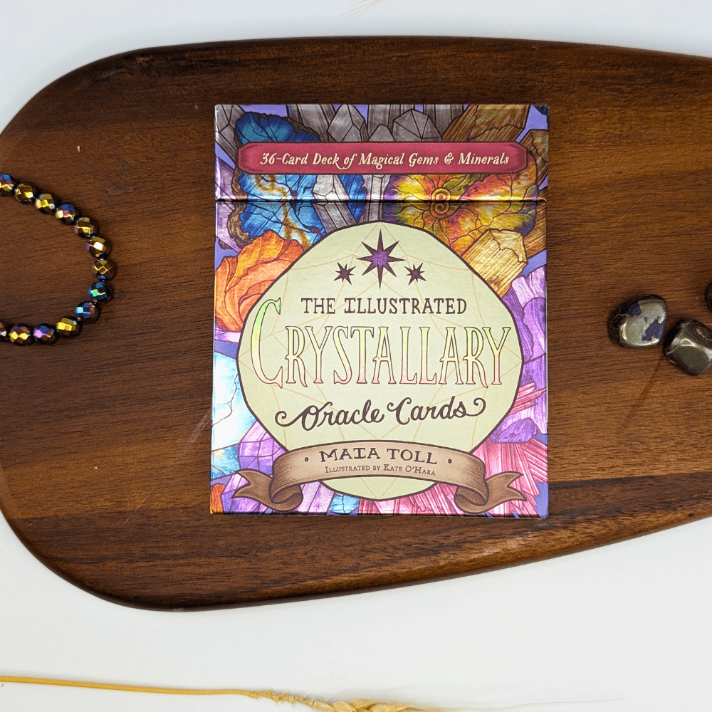 The Illustrated Crystallary Oracle Deck by Maia Toll oracle card deck