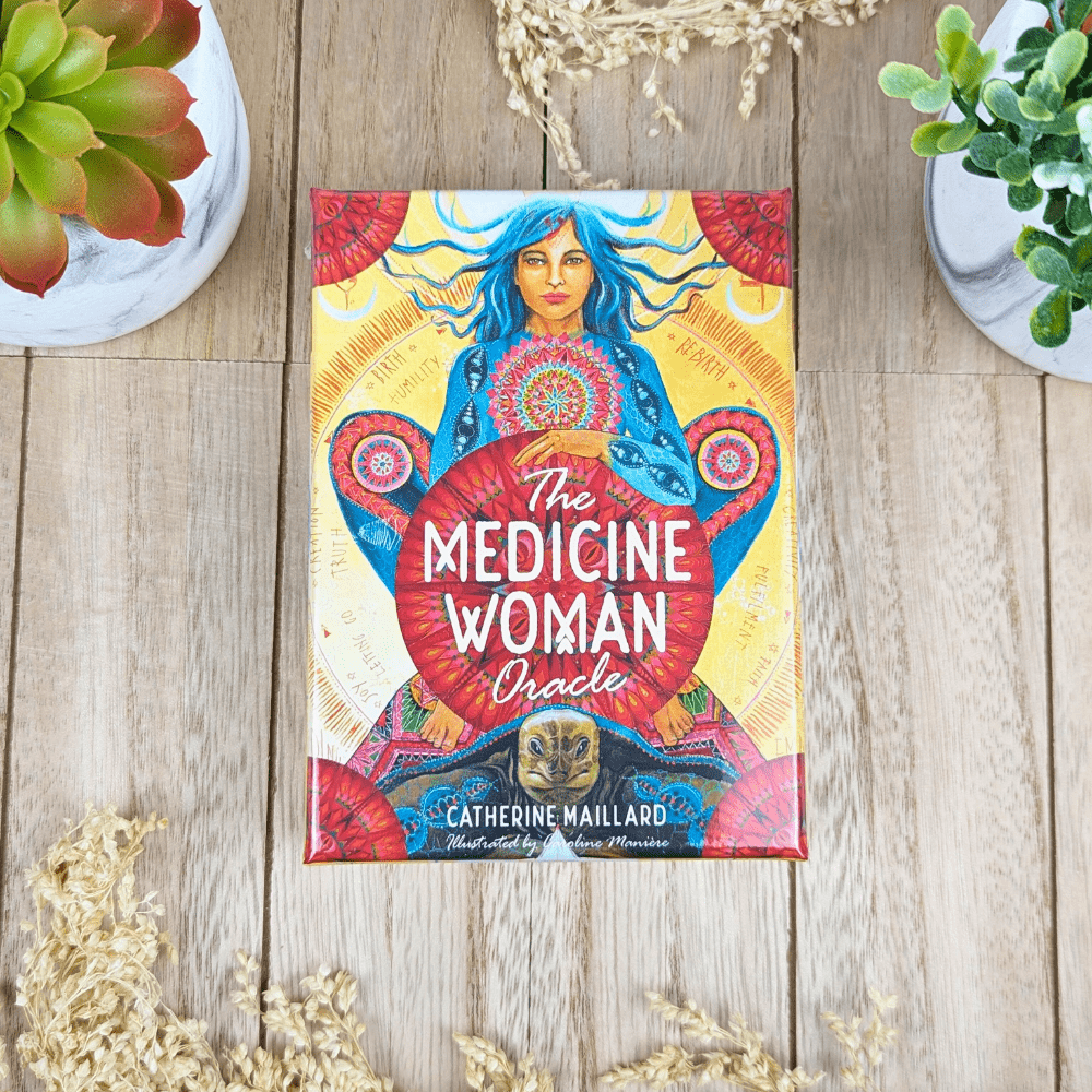 The Medicine Woman Oracle by Catherine Maillard and Painter oracle card deck
