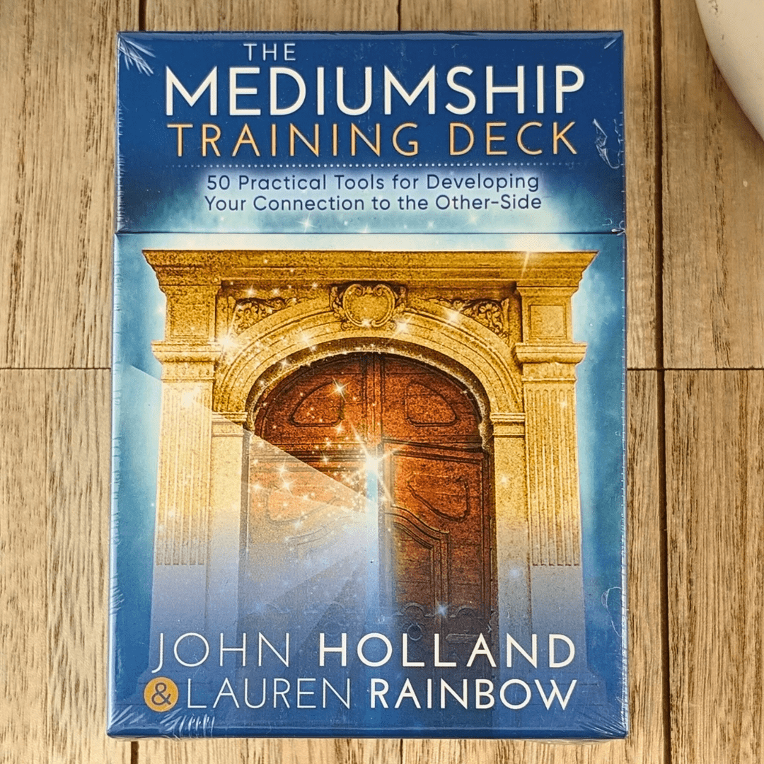 The Mediumship Training Deck by psychic mediums John Holland oracle card deck
