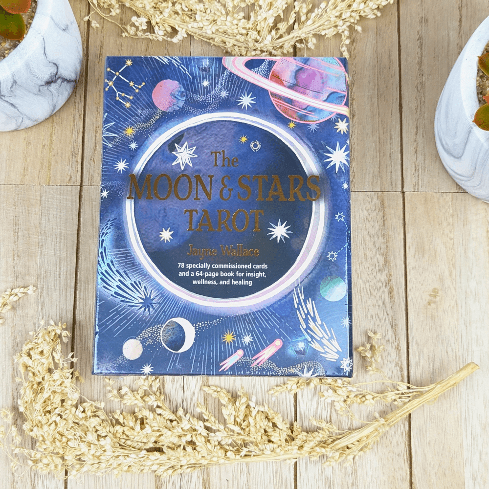 The Moon and Stars Tarot by connecting to lunar energies tarot deck