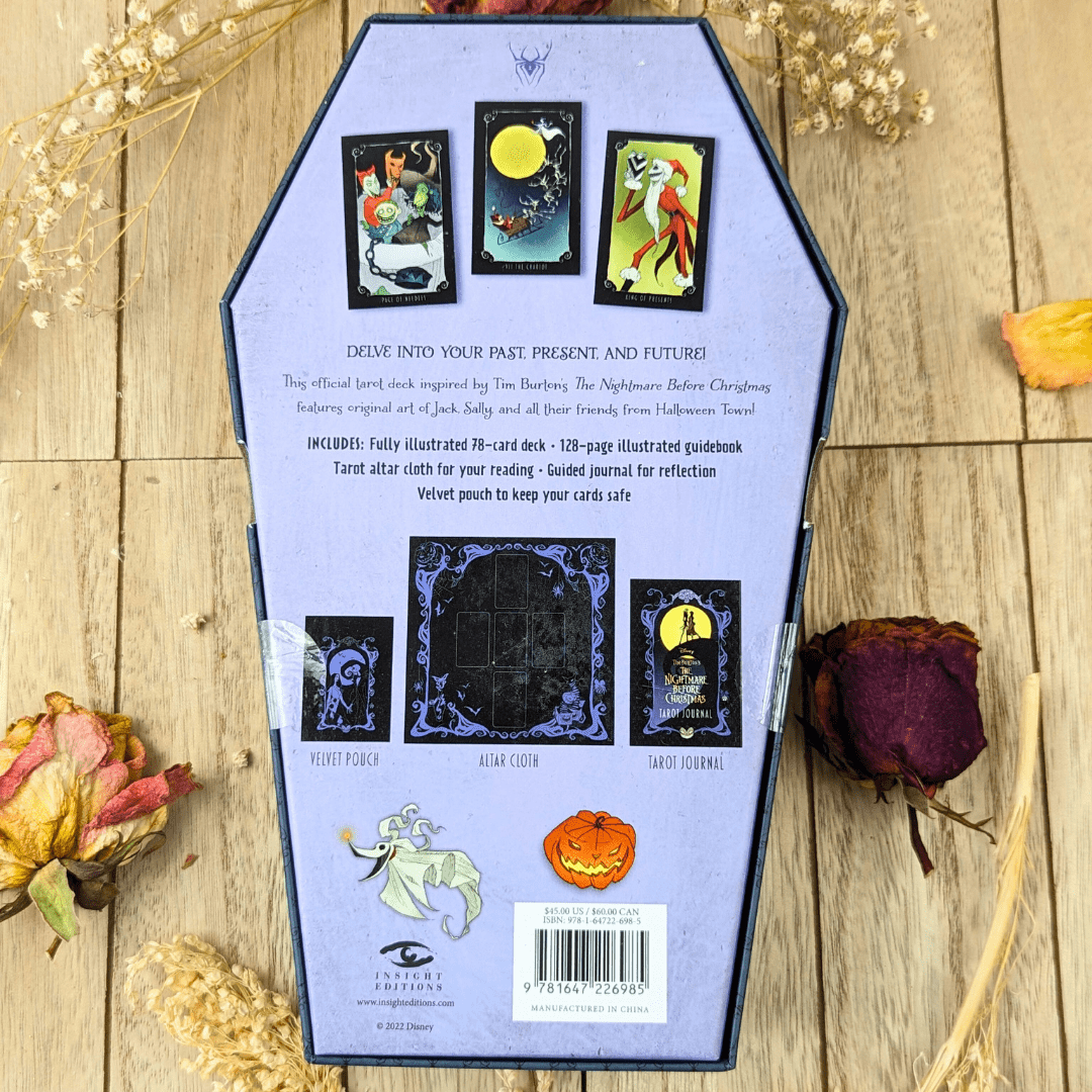 The Nightmare Before Christmas Tarot Deck by Tim Burton’s The Nightmare tarot deck