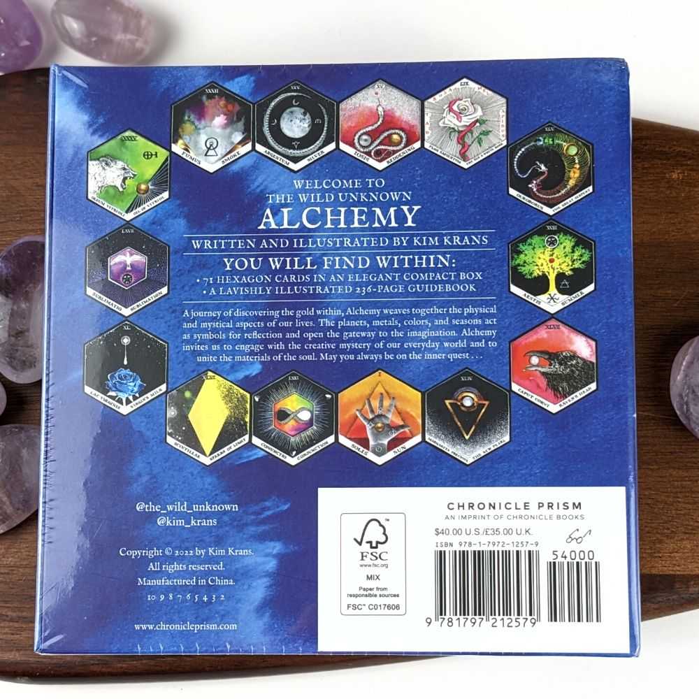 The Wild Unknown Alchemy by Kim Krans oracle card deck